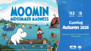 LIFT THE CURTAIN ON A NEW ADVENTURE IN MOOMIN: MIDSUMMER MADNESSRELEASING THIS AUTUMN FORPC AND NINTENDO SWITCH 1 & 2